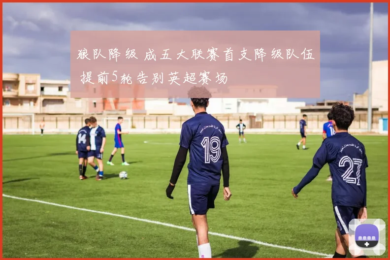 狼队降级 成五大联赛首支降级队伍 提前5轮告别英超赛场